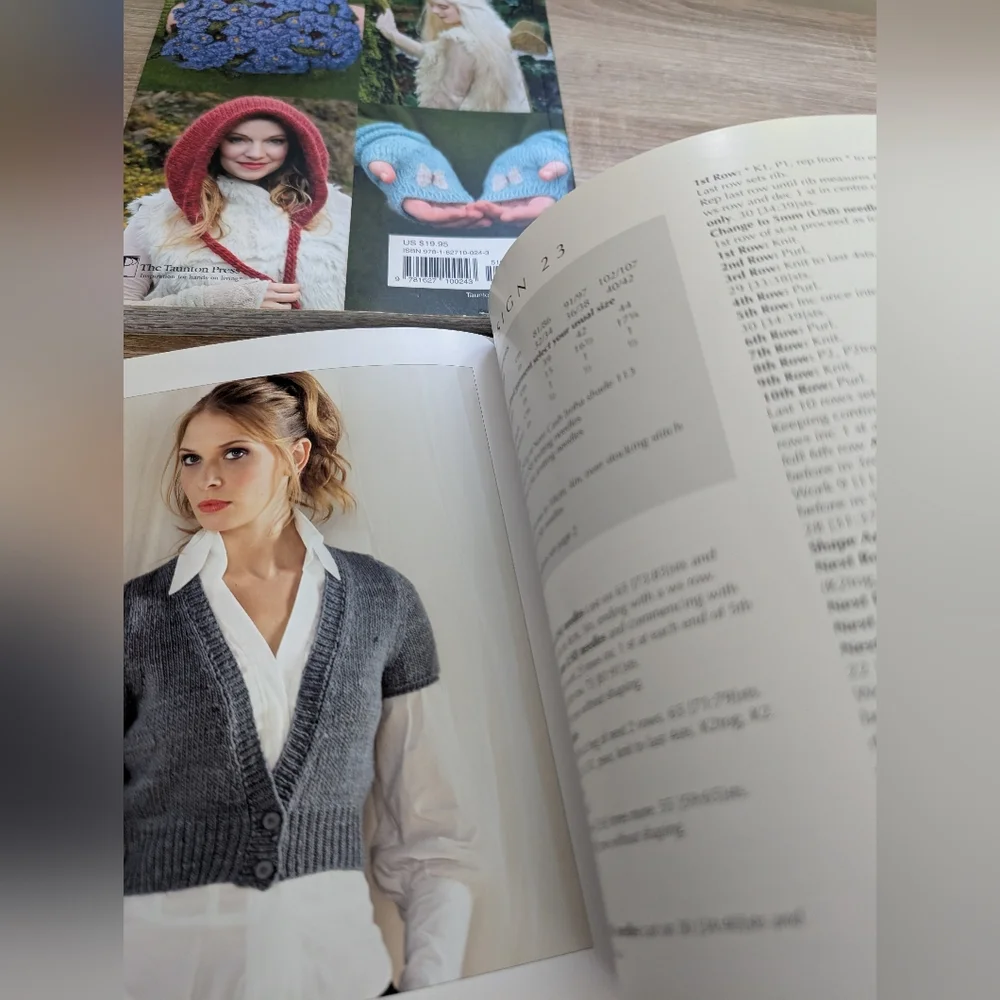 Book Destash -Woodland Knits Knitting Book, Stephanie Dosen, Noro Designer Mini